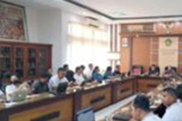 Rapat Monev PPID, PPID Pelaksana bersama KI