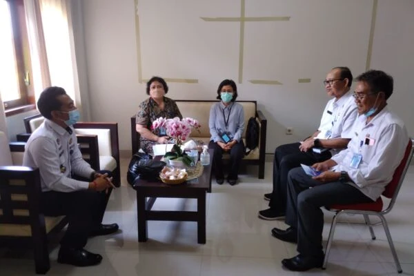 Badan Kesbangpol Kabupaten Jembrana Menerima Tim Kajian Puslitbang Kemenkumham