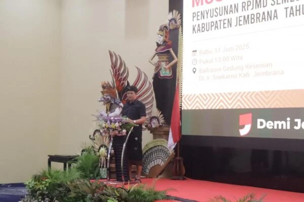 Buka Musrenbang Jembrana , Bupati Kembang Fokus Tuntaskan Program prioritas dan optimalisasi PAD